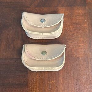 Vintage Set of 2 Girl Guide Brownies Coin Purse Pouch with Belt Loops